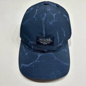 Travis Matthew Hat Baseball Cap Men's Blue Golf Adjustable Flex Fit EUC